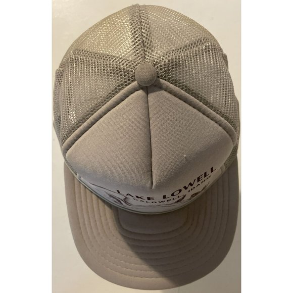 Vintage Idaho Lake Lowell Truckers Mesh Hat - Picture 7 of 10